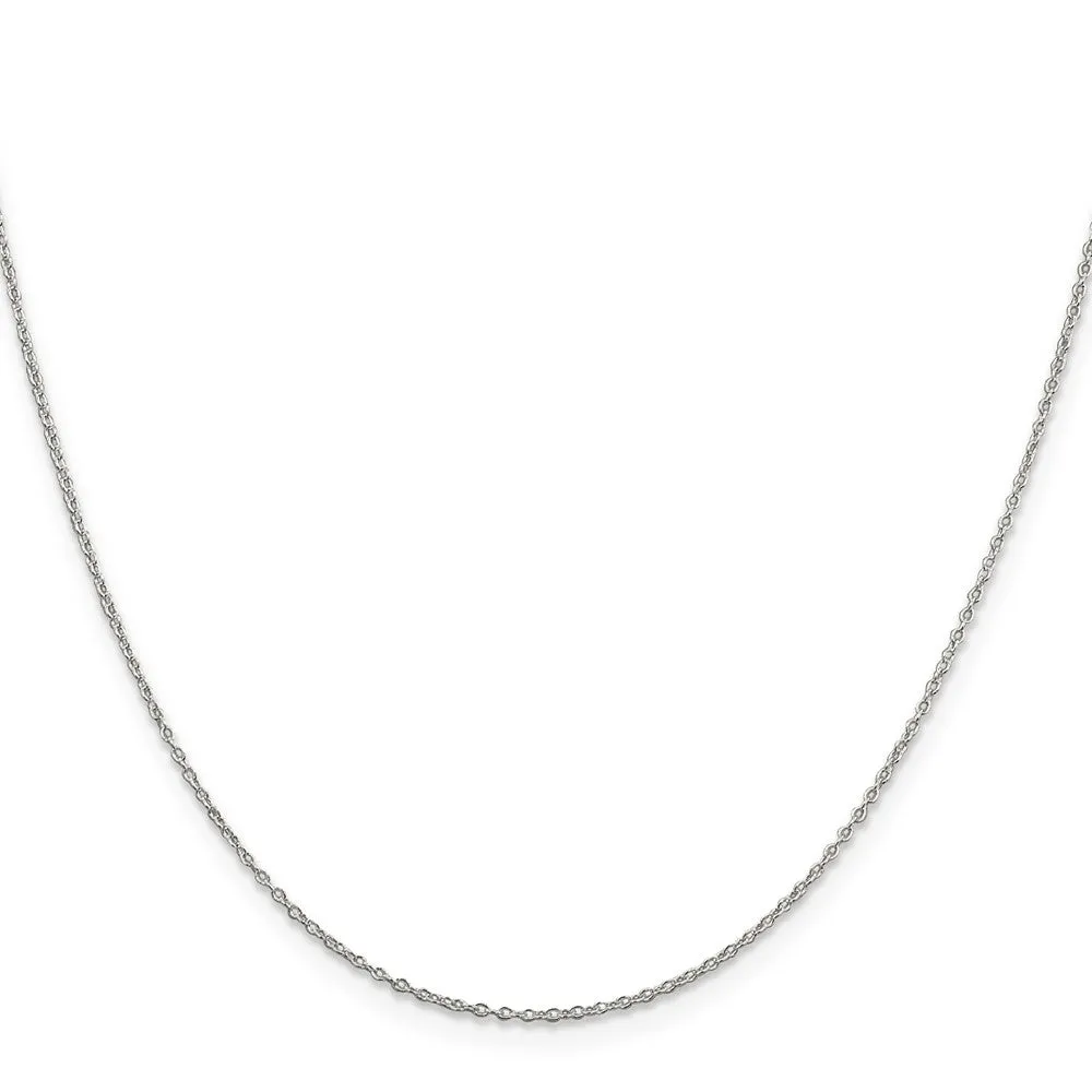 Sterling Silver 1.10mm Forzantina Cable Chain
