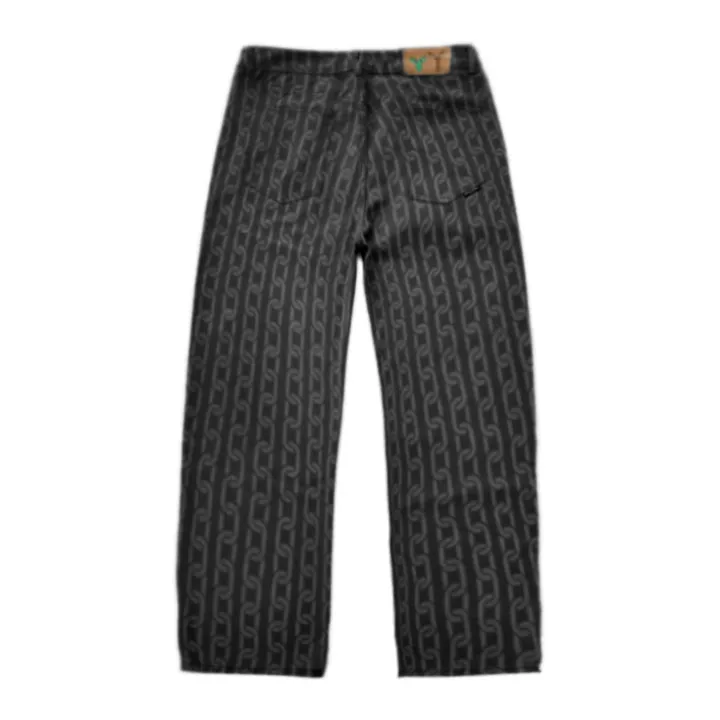 Stingwater Chain Twill Pants Black