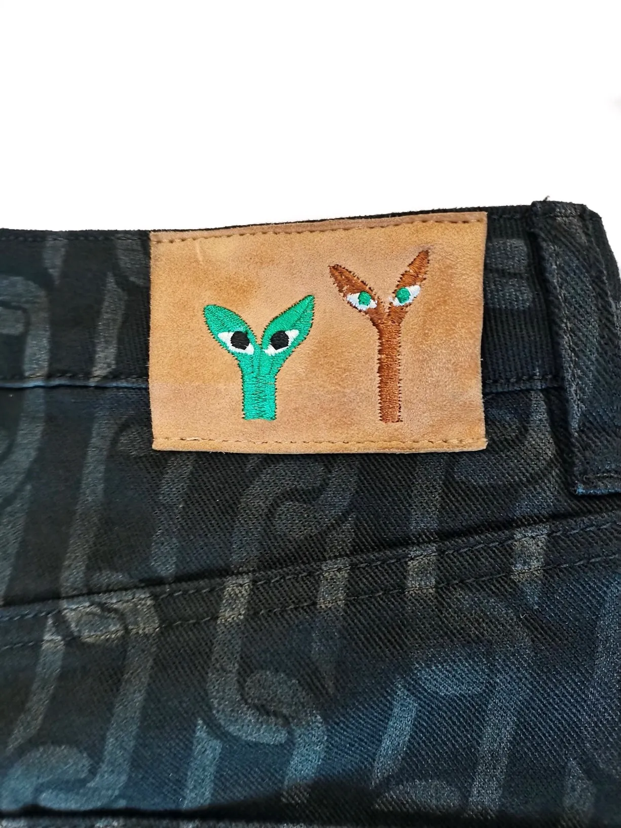 Stingwater Chain Twill Pants Black