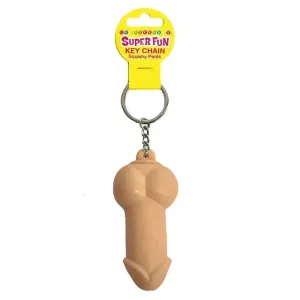 Super Fun Key Chain - Squishy Penis - Novelty Keychain