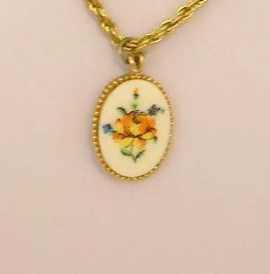 Sweet Bouquet Vintage Necklace