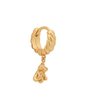 Teddy Bear Single Hoop