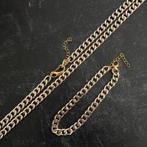 The Greta set (anklet   belly chain)