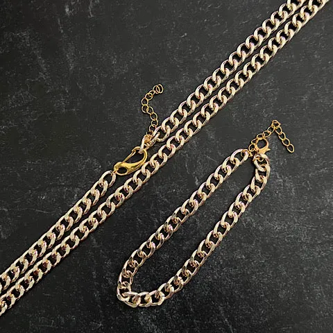 The Greta set (anklet   belly chain)