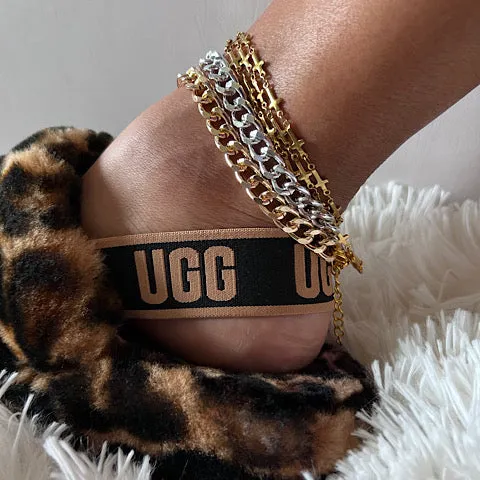 The Greta set (anklet   belly chain)