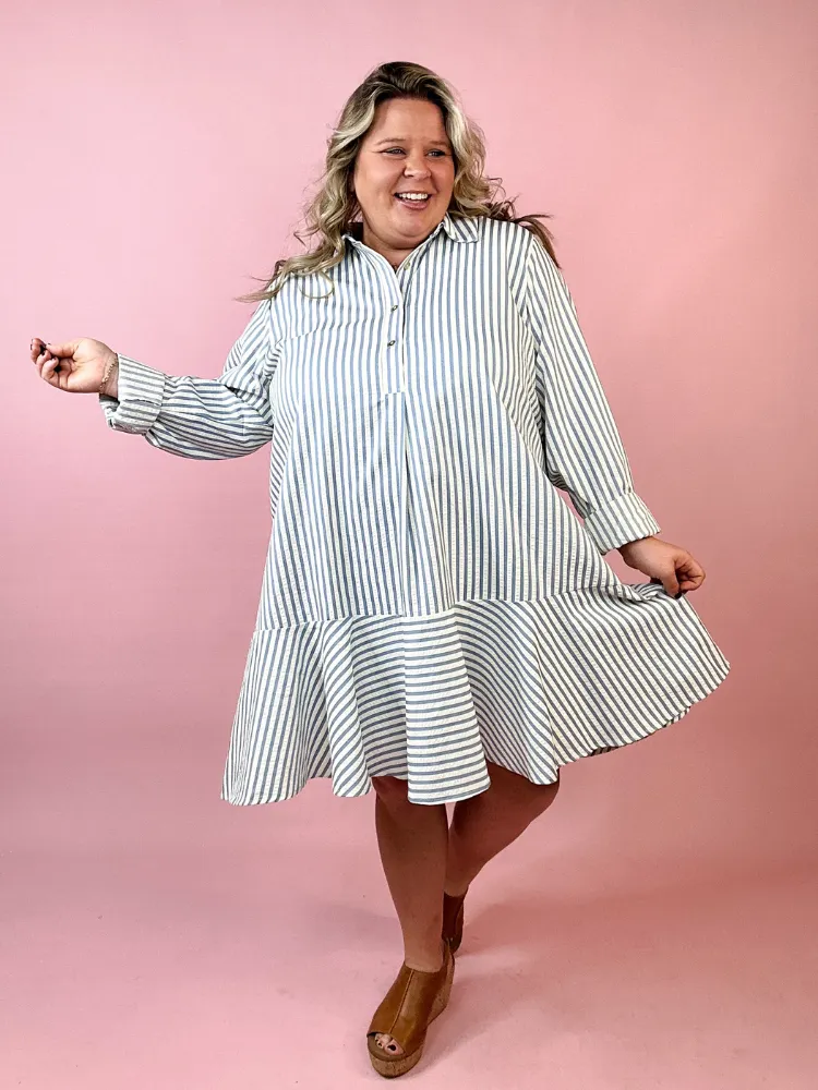 The Lana Dress - Blue