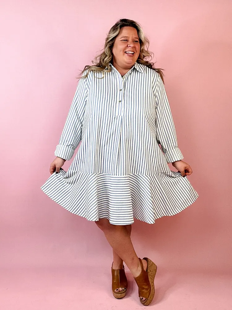 The Lana Dress - Blue