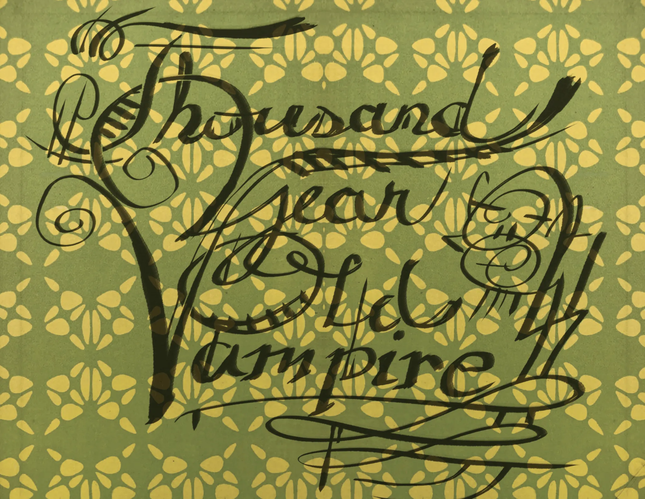Thousand Year Old Vampire