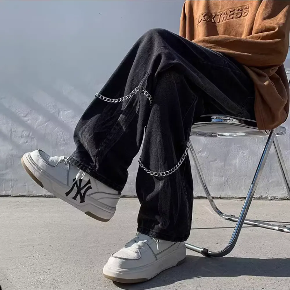 Tie Dye Chain Jeans