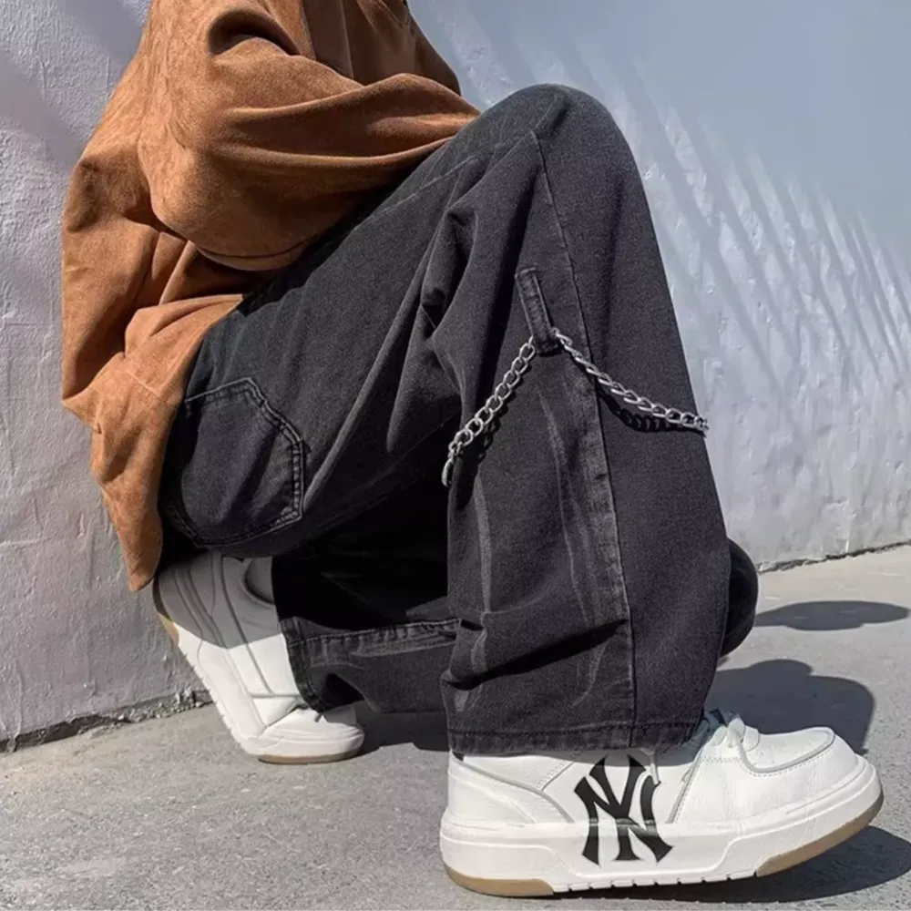 Tie Dye Chain Jeans