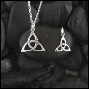 Triquetra Pendant in Sterling Silver