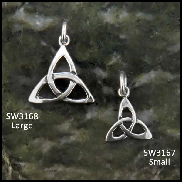 Triquetra Pendant in Sterling Silver
