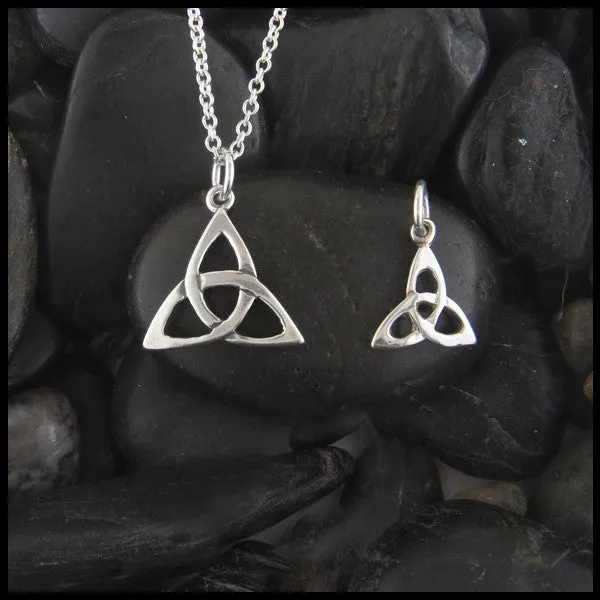 Triquetra Pendant in Sterling Silver