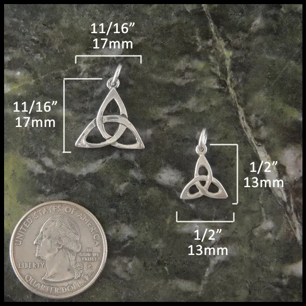 Triquetra Pendant in Sterling Silver