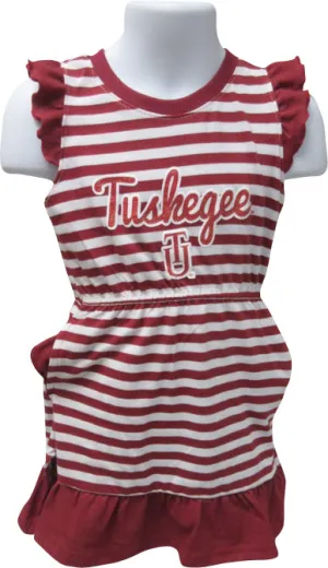Tuskegee Queen in Training Stripe Dress