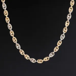 Two-Tone Mariner Link Chain, by Cartier