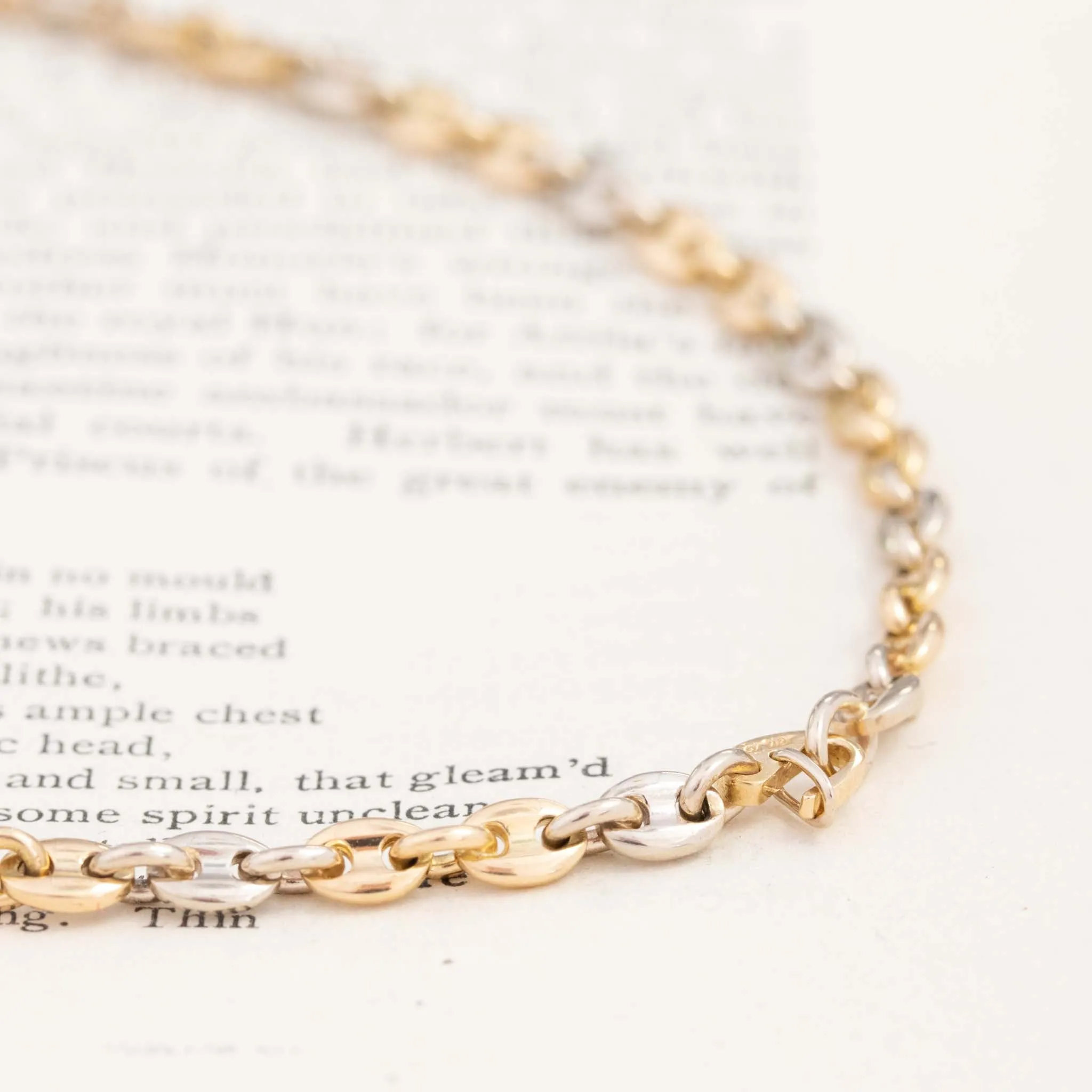 Two-Tone Mariner Link Chain, by Cartier