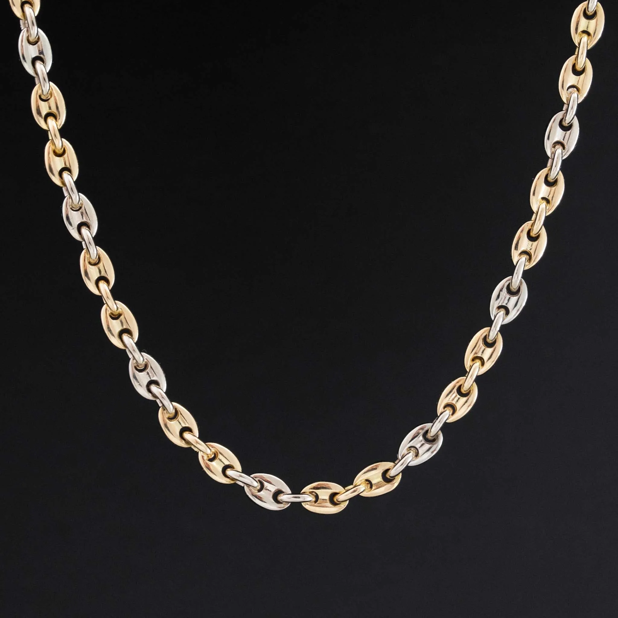 Two-Tone Mariner Link Chain, by Cartier