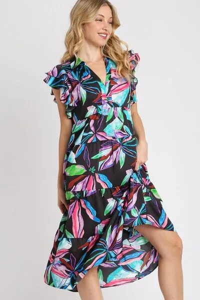 Umgee Sunny Escape Dress