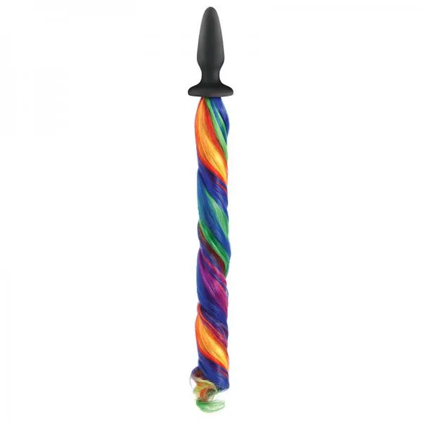 Unicorn Rainbow Tail Butt Plug