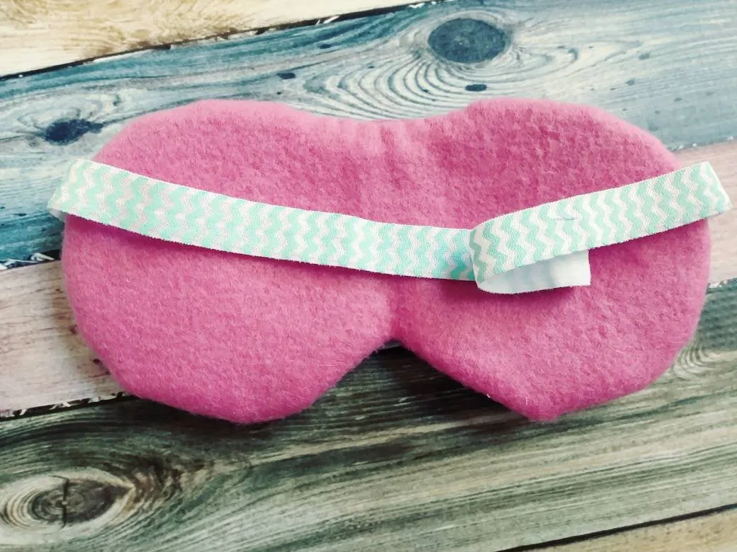 Unicorn sleep mask - pajama party - unicorn donut - magical - fantasy - kids sleep mask - unicorn party favor - magical party favor - sleep
