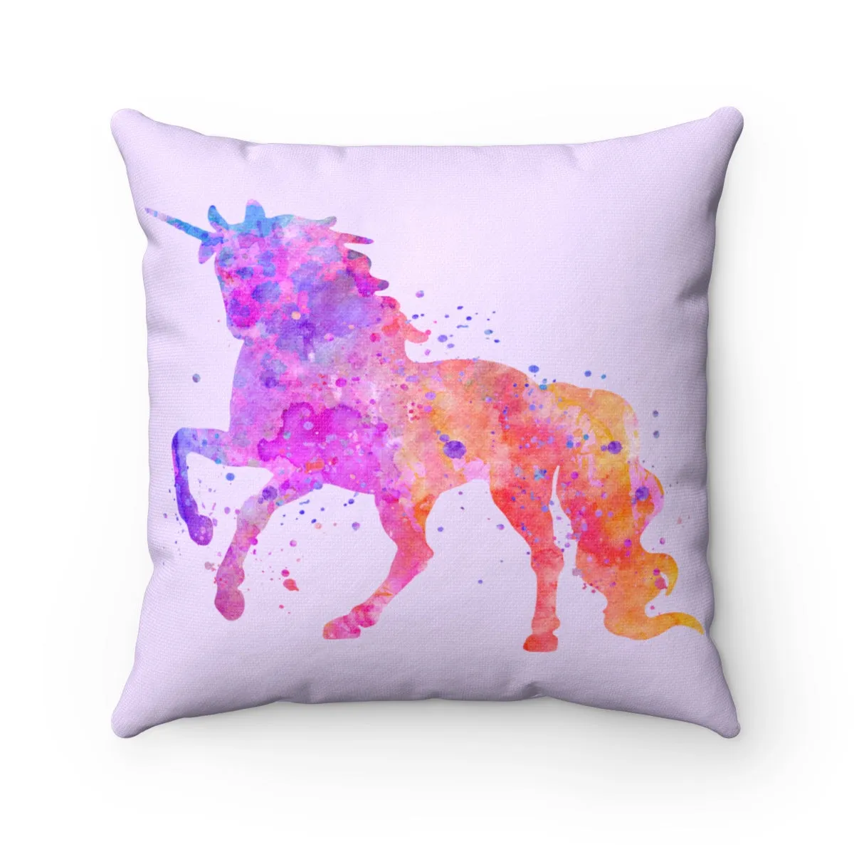 Unicorn Square Pillow