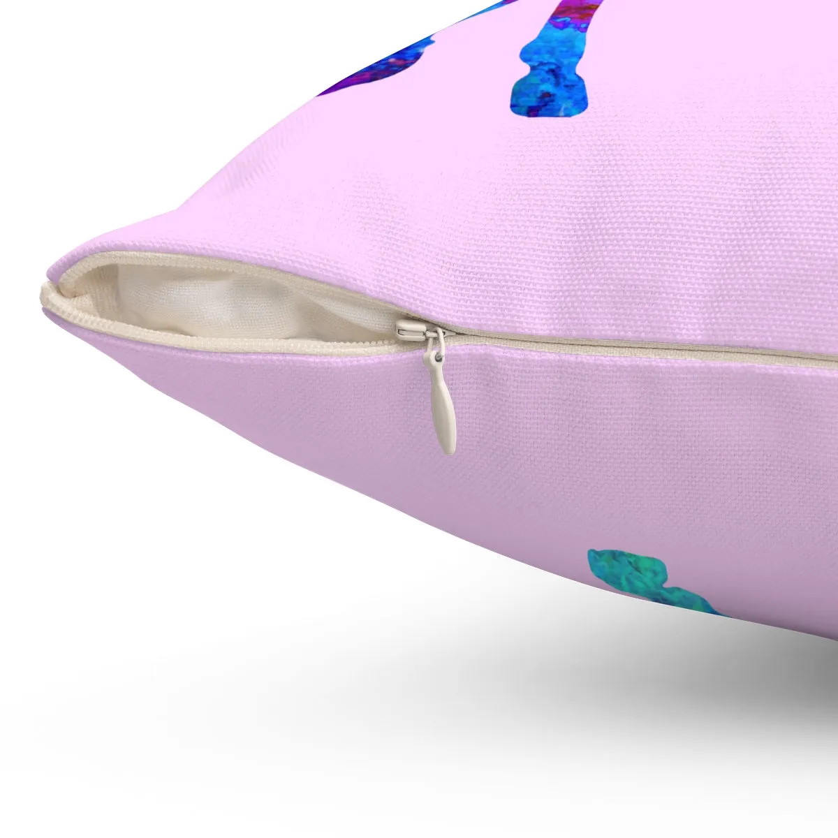 Unicorn Square Pillow