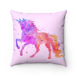 Unicorn Square Pillow