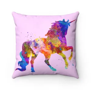 Unicorn Square Pillow