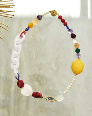 Unique Pearl Statement Necklace