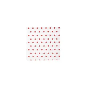 Vietri Papersoft Red Dot Cocktail Napkins