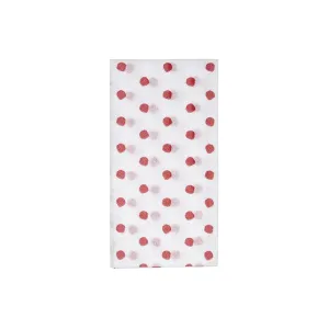 Vietri Papersoft Red Dot Guest Towels - Pack of 20