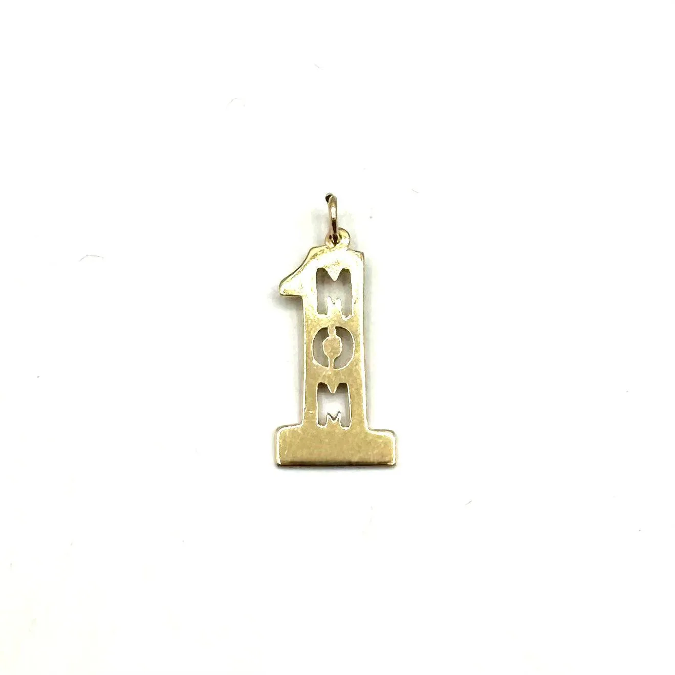 Vintage 14K #1 Mom Charm