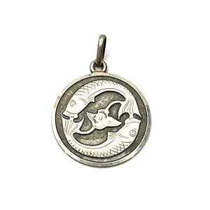 Vintage 1970s Pisces Charm