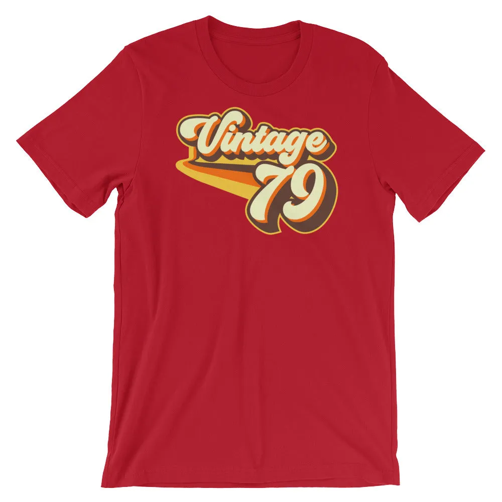 Vintage 1979 Short-Sleeve Unisex T-Shirt