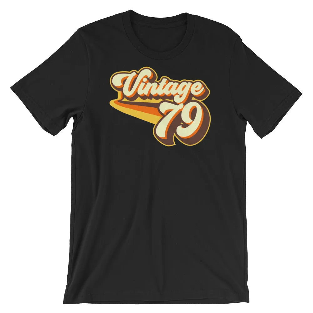 Vintage 1979 Short-Sleeve Unisex T-Shirt