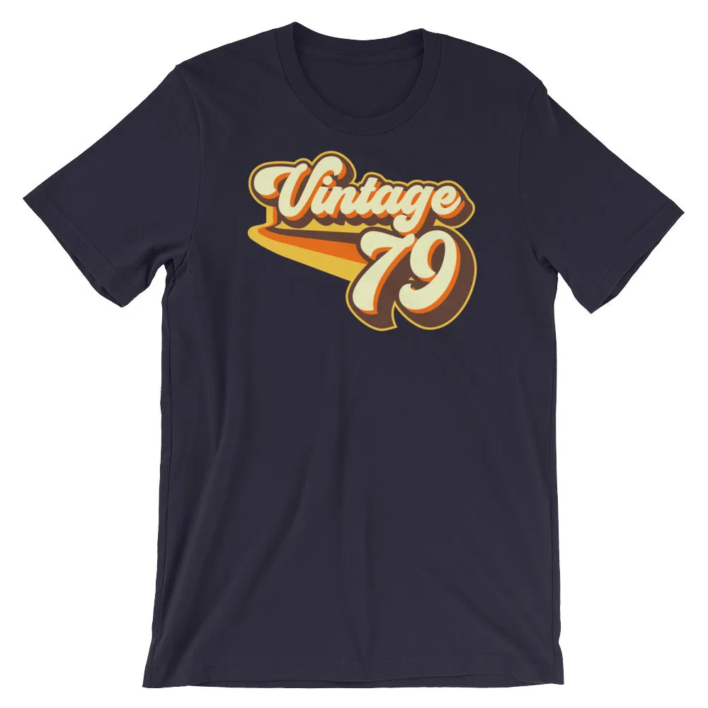 Vintage 1979 Short-Sleeve Unisex T-Shirt