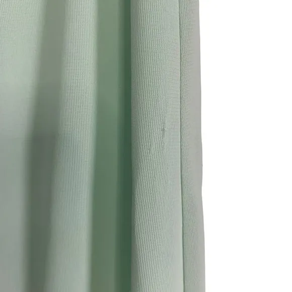 Vintage 60s Seafoam Green Lace Lined Slip Small