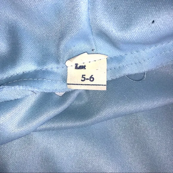 VINTAGE 70s EMPIRE WAIST MAXI DRESS BABY BLUE