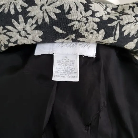 Vintage 90s Floral tapestry jacket coat from Marshall Fields