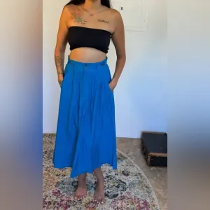 Vintage blue skirt size 8