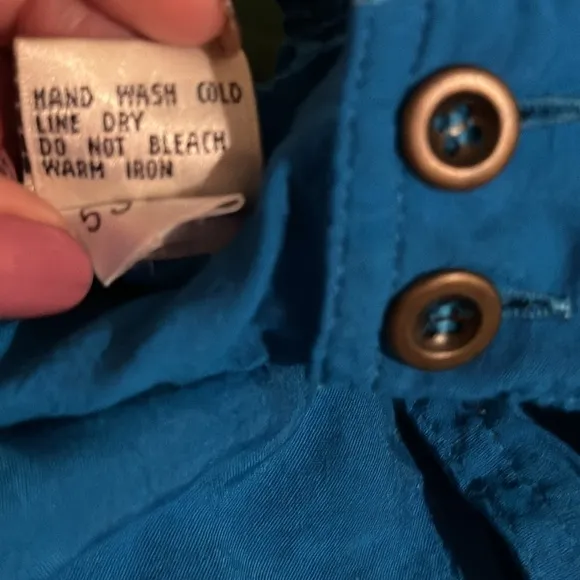 Vintage blue skirt size 8