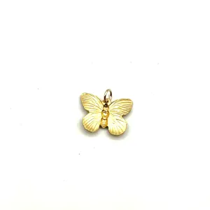Vintage Brass Butterfly