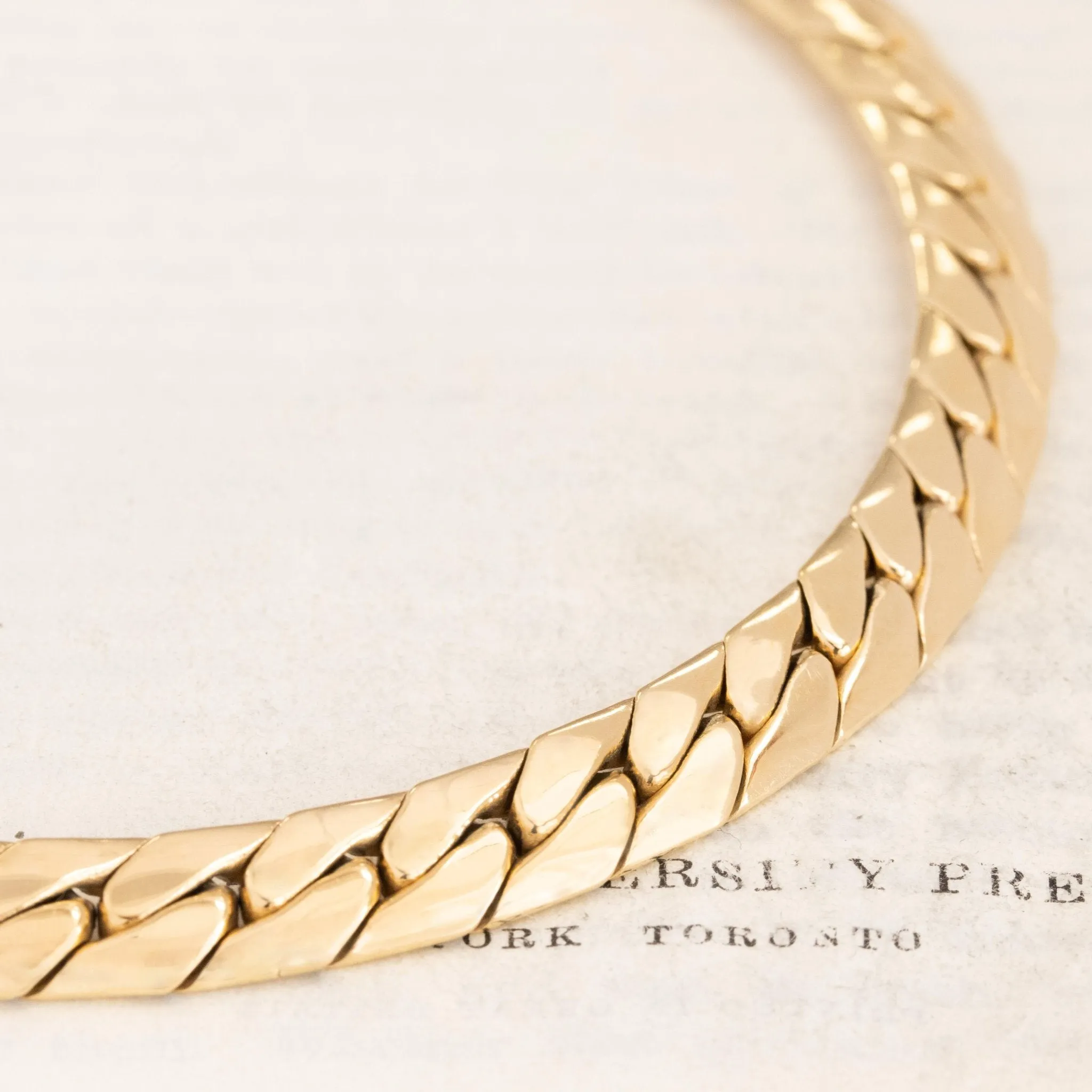 Vintage Curb Link Choker by Tiffany & Co.