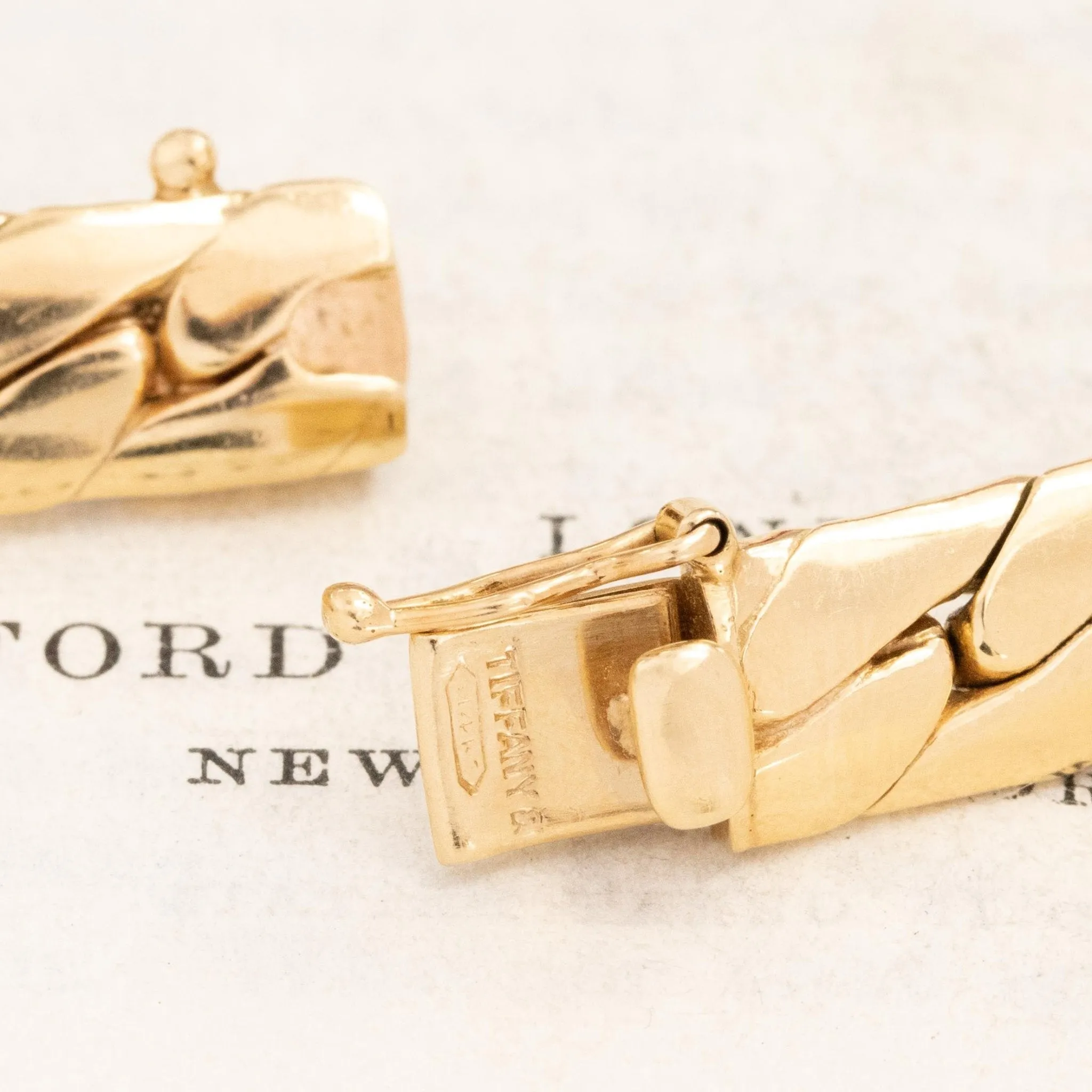 Vintage Curb Link Choker by Tiffany & Co.