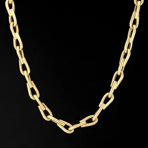 Vintage Fancy Link Gold Chain