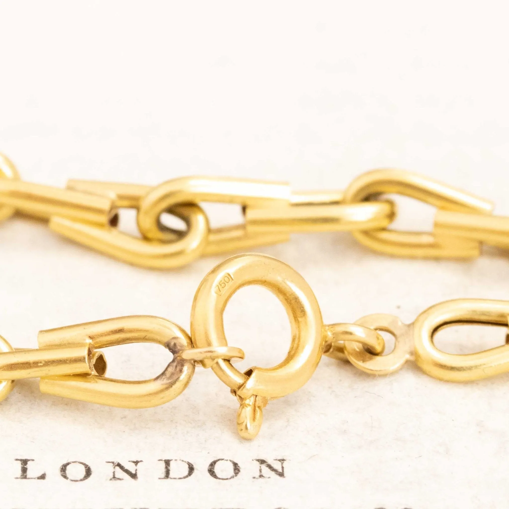 Vintage Fancy Link Gold Chain