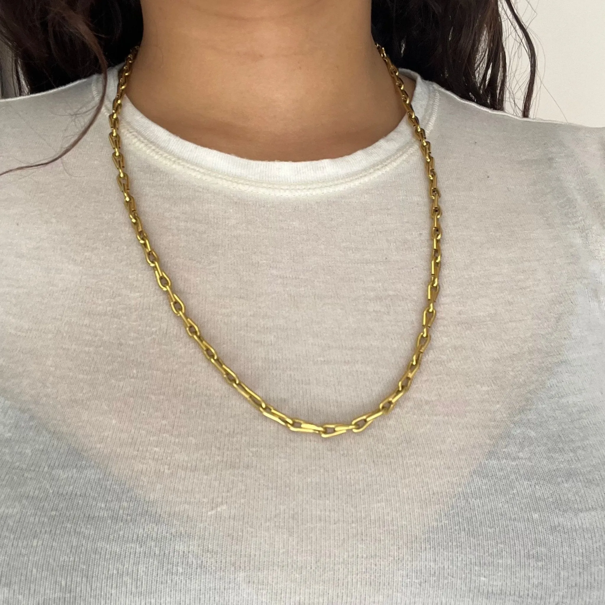 Vintage Fancy Link Gold Chain