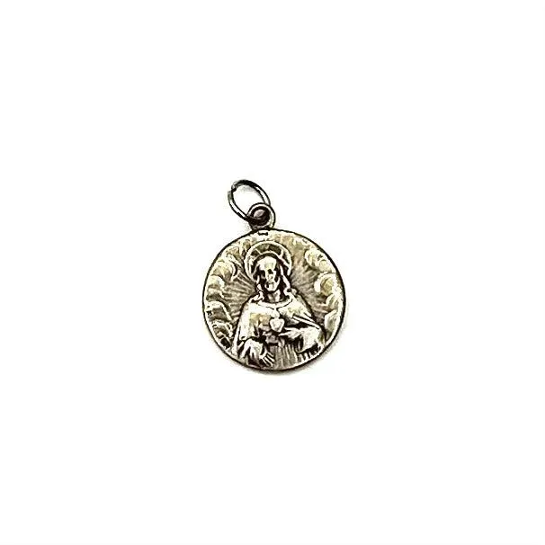 Vintage French Religious Medal