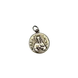 Vintage French Religious Medal
